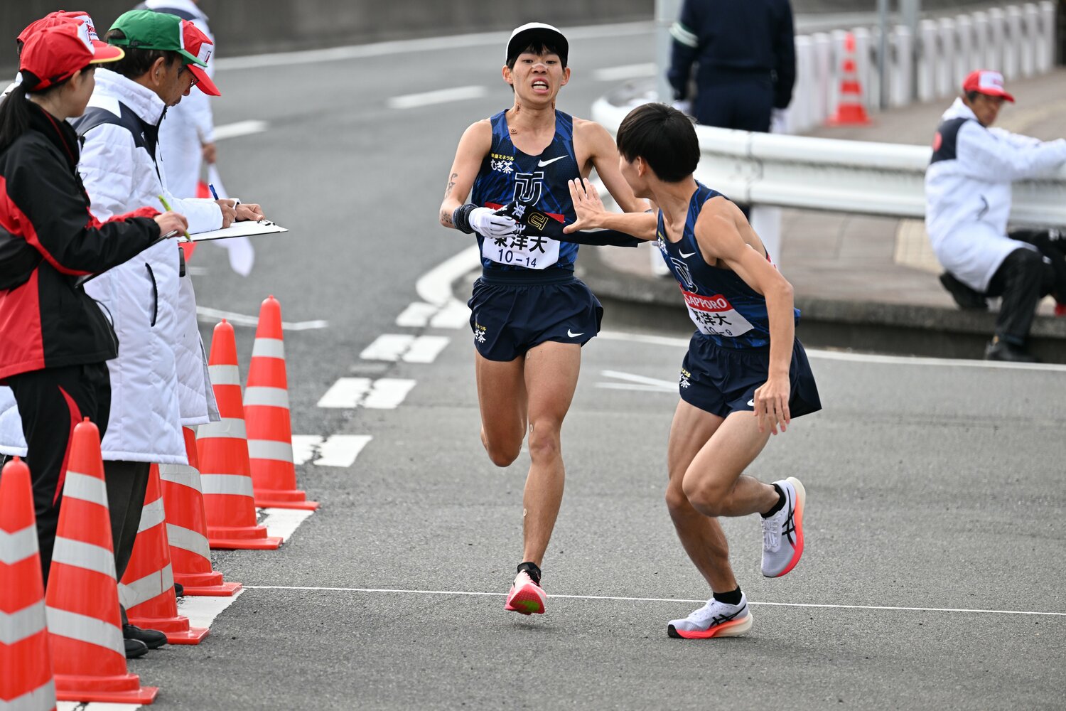 8区の村上、北海道出身で北海道マラソンに2年連続で出走　©Naoya Sanuki
