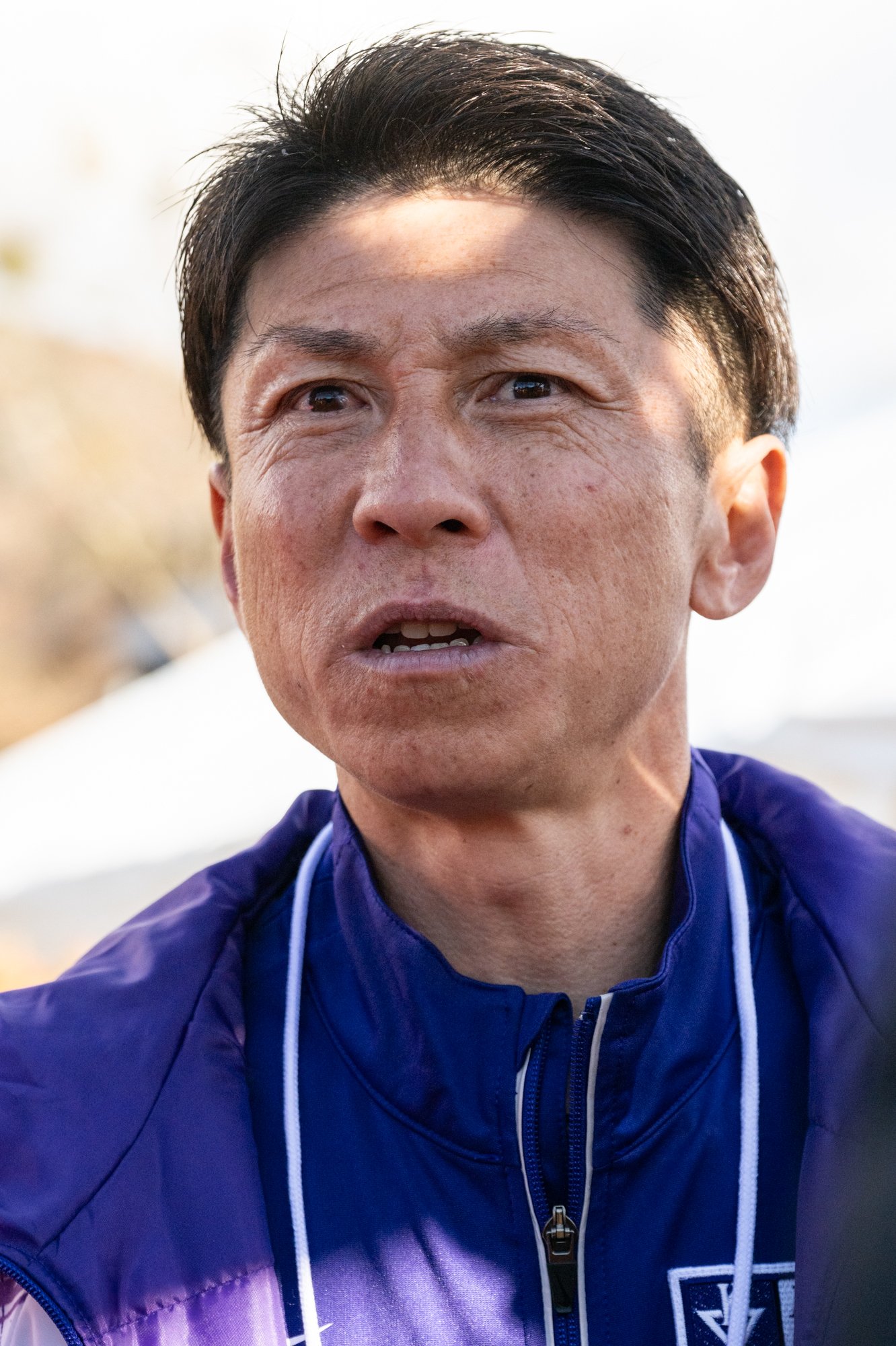 駒澤大の藤田敦史監督　©Nanae Suzuki