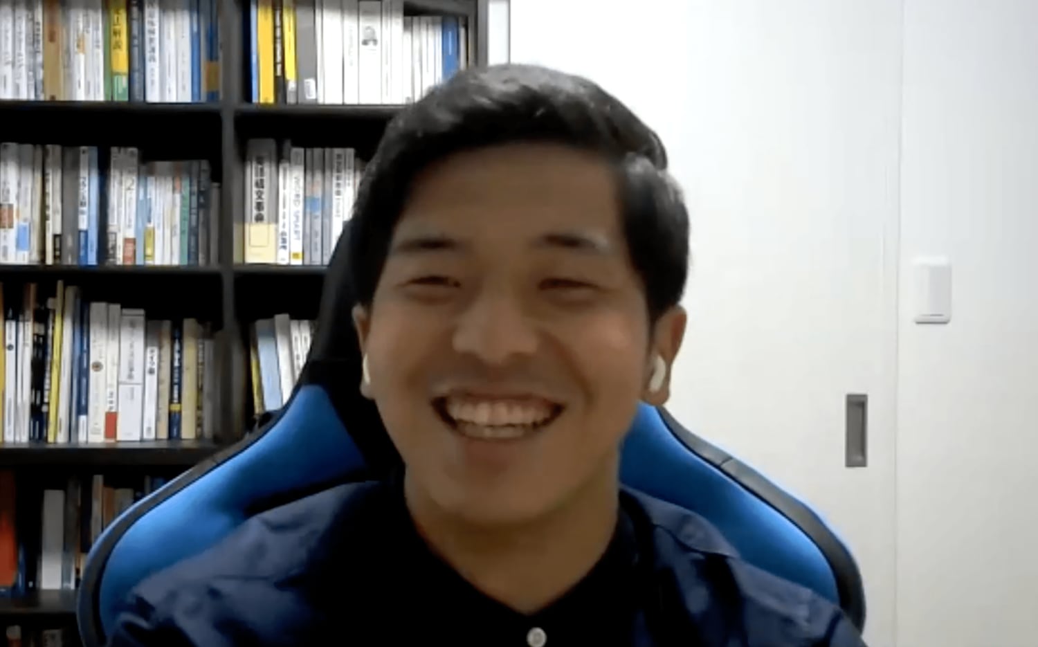 オンラインでの取材に応じてくれた染谷選手