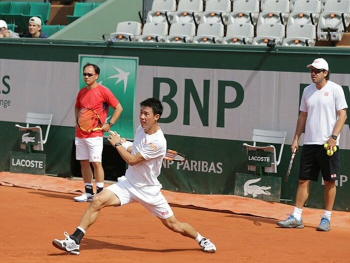 フェデラーが錦織圭を名指しで警戒。今年のクレーシーズンは予測不能だ。＜Number Web＞ photograph by Hiromasa Mano