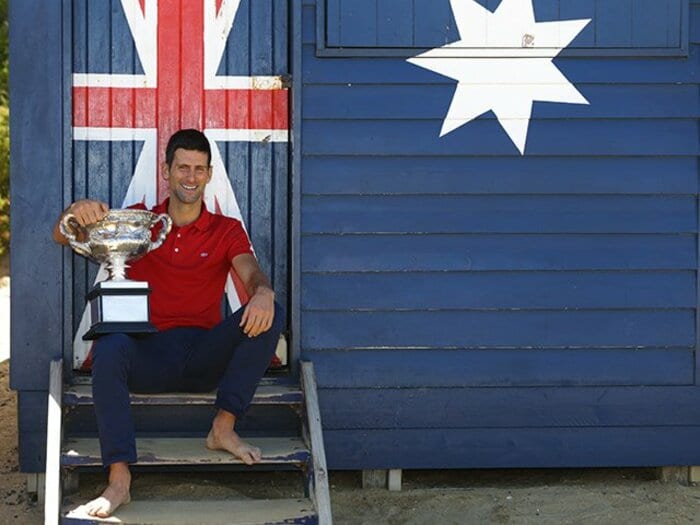 なぜBIG3はグランドスラムで“異様に強い”のか… 33歳ジョコビッチがふと漏らした本音【全豪9度目V】＜Number Web＞ photograph by Hiromasa Mano