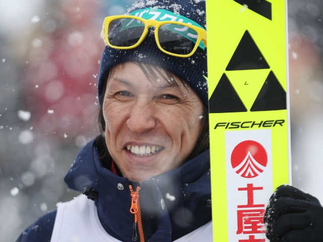 レジェンド葛西紀明が1年ぶりの表彰台 強化指定から外れても貫いた