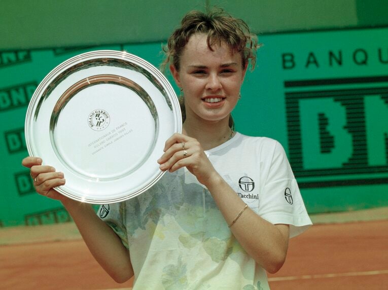 12歳で全仏ジュニアを制覇　©GettyImages