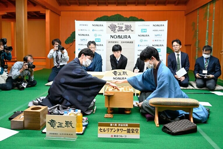 竜王戦第1局　©Keiji Ishikawa