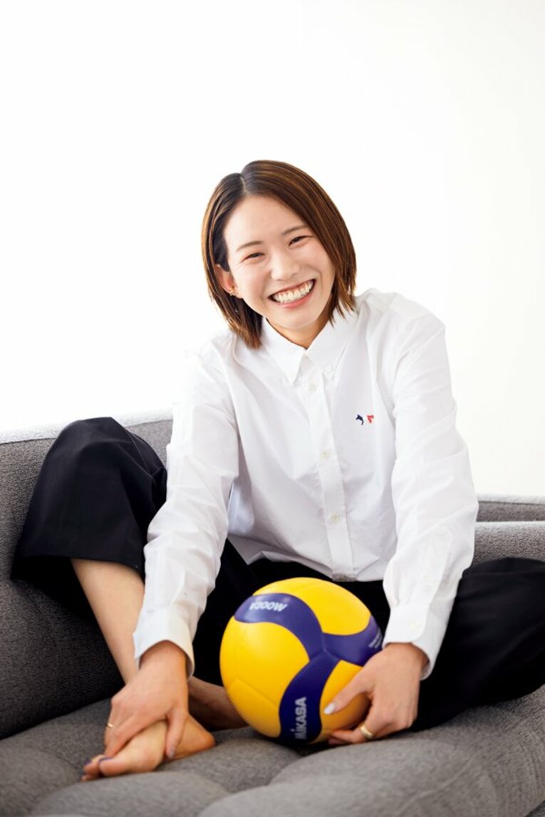 古賀紗理那／1996年5月21日生、熊本県出身。2015年に熊本信愛女学院高からNECに加入。'13年に日本代表に初選出され、'21年東京五輪にも出場。'23年、'24年はV1リーグ女子で2連覇、2季連続でMVPに輝く。パリ五輪を最後に現役引退　©Koichiro Matsui