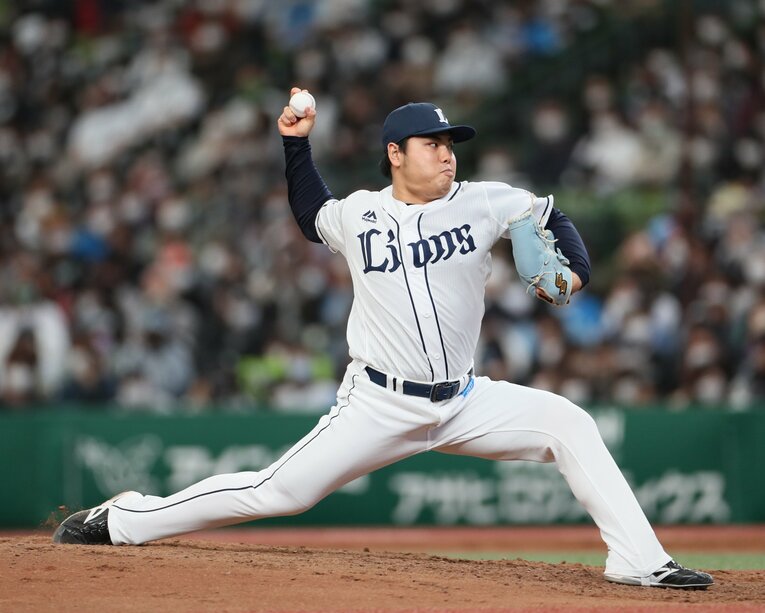 平良は来季から先発転向する　©JIJI PRESS