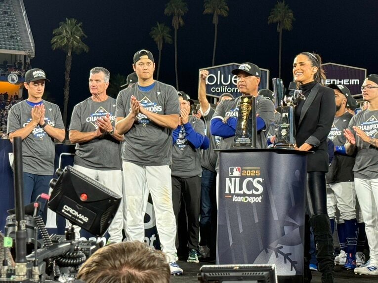 【“テレビに映らない”大谷写真】MVPが分かる立ち位置…写真はまだまだ続きます　©Naoyuki Yanagihara