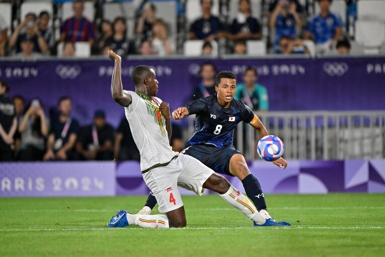 マリ戦、日本代表の奮闘　©Takuya Nakachi/JMPA