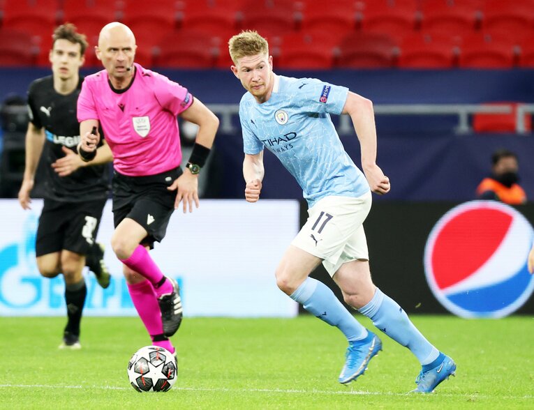 負傷から復帰後、ケビン・デブライネが見せるプレーは圧巻の一言だ ©Getty Images