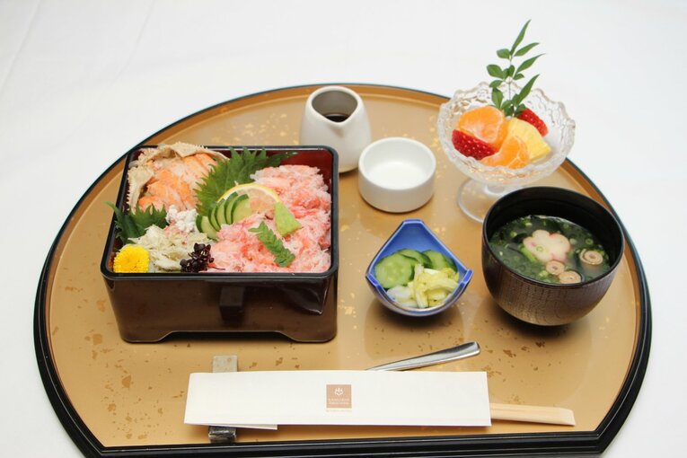 王将戦第3局の食事・おやつ　©日本将棋連盟