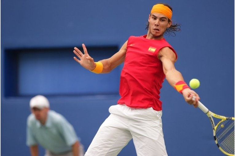 北京五輪のナダル　©JMPA