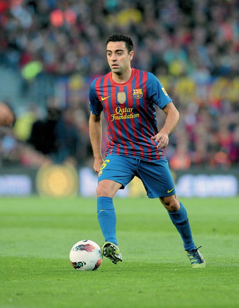 シャビ　©L’Équipe