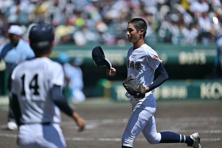 好救援で勝利の立役者となった新垣有絃　©Hideki Sugiyama