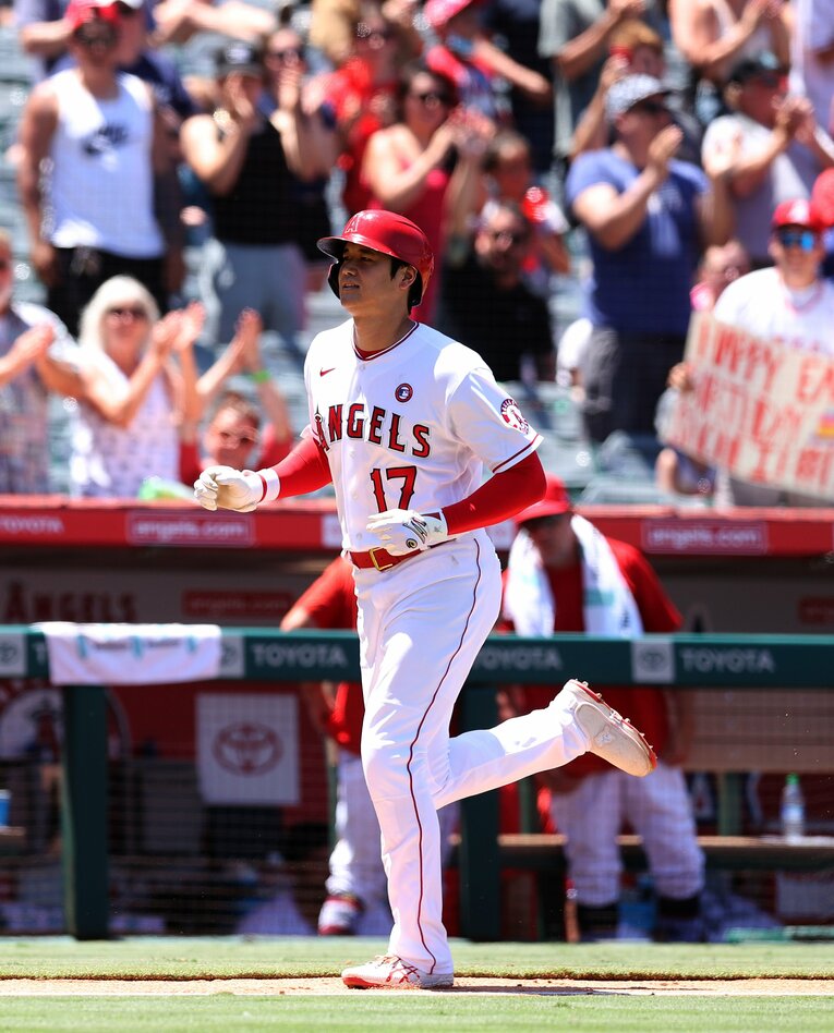 31号に湧き上がるエンゼルスタジアム　ⒸGetty Images