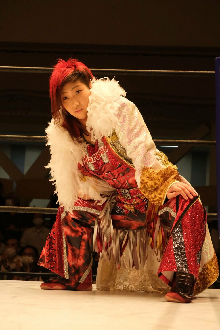 入場後の姿にもオーラが漂う