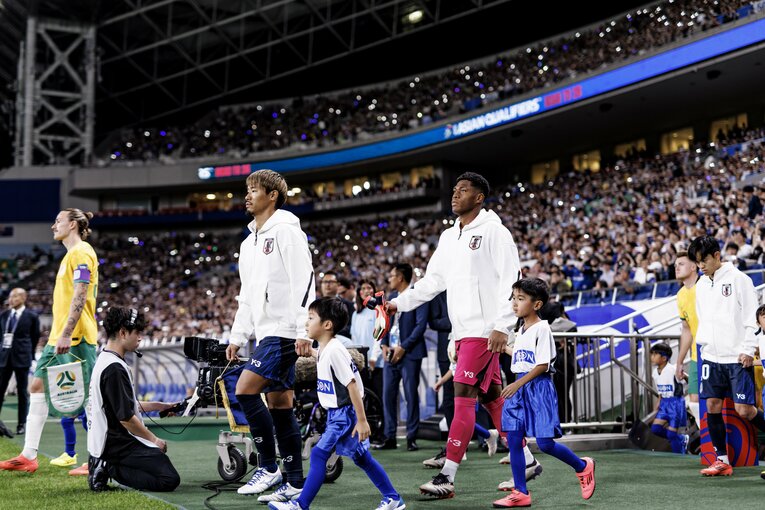 現在、日本代表のW杯予選はホーム戦しか地上波で見られない　©Kiichi Matsumoto