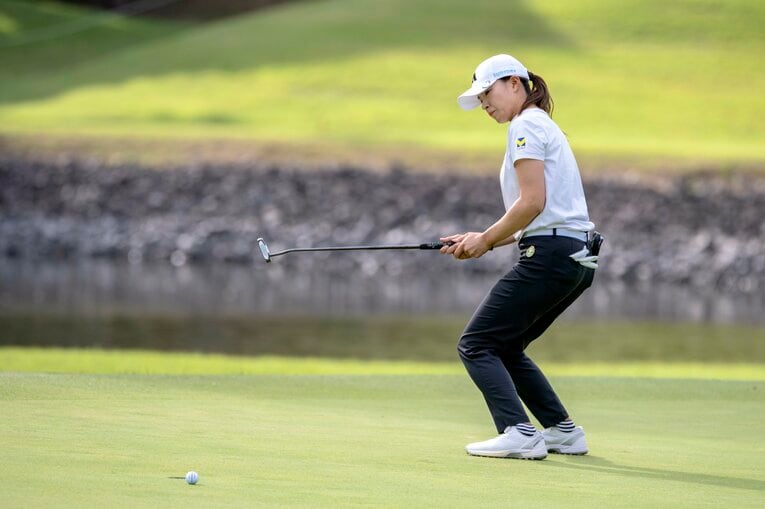 渋野日向子（2025年富士通レディース）©︎Takuya Sugiyama