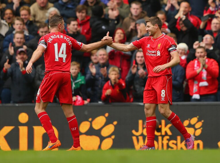 両者のキャプテンシーはリバプールという熱いクラブの根幹をなしている©Getty Images