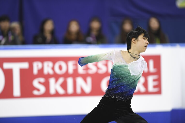 2017年2月、四大陸選手権のフリー　©Asami Enomoto