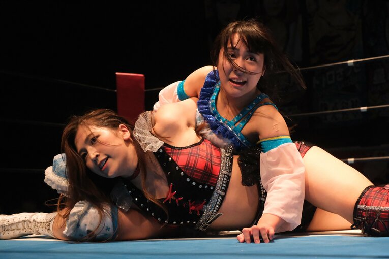 アイスリボン参戦時の青野