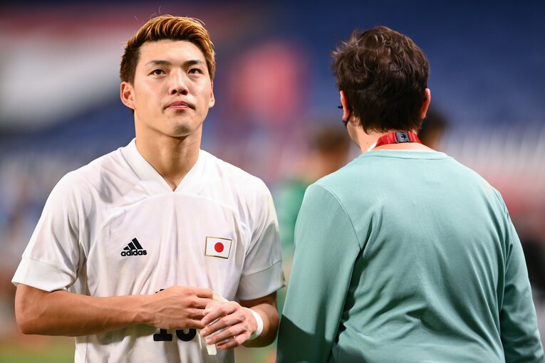 堂安律（2021年東京五輪）©︎JMPA