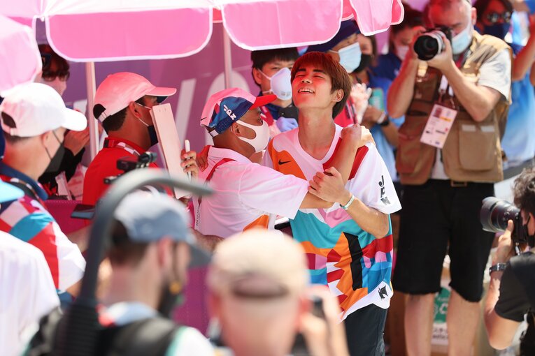 東京五輪スケートボード日本代表コーチ・早川大輔さん　©︎Kaoru Watanabe/JMPA