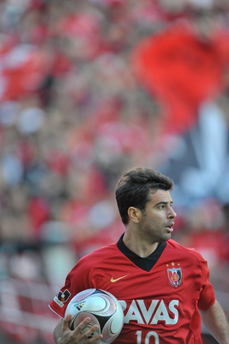 浦和時代のポンテ　©Sports Graphic Number