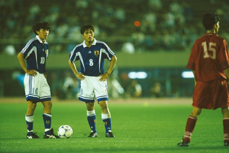 中村俊輔と小野伸二　©︎Naoya Sanuki