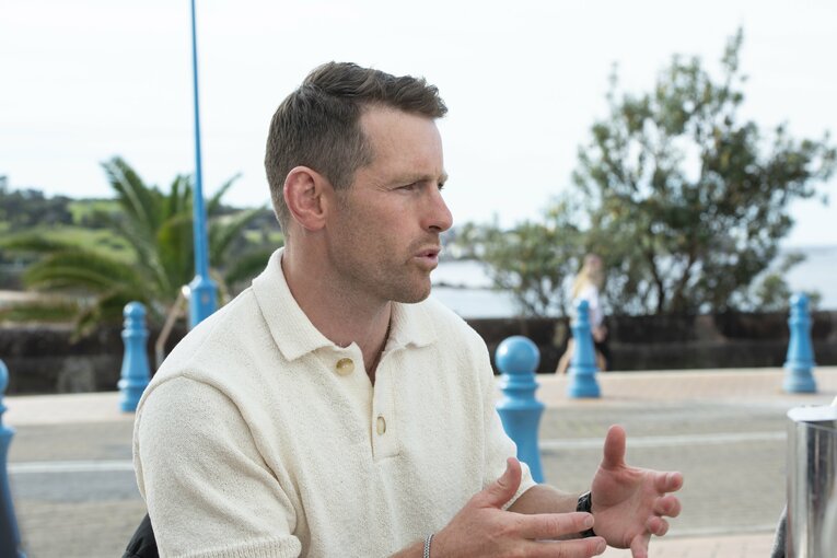 バーナード・フォーリーは「もう誰も、日本を見下していない」と語った　©Miho Watanabe