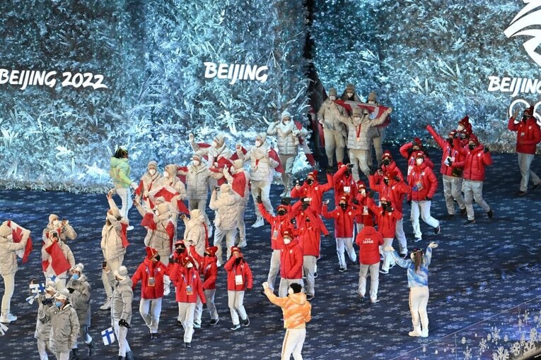 北京五輪閉会式 ／ photograph by Asami Enomoto/JMPA