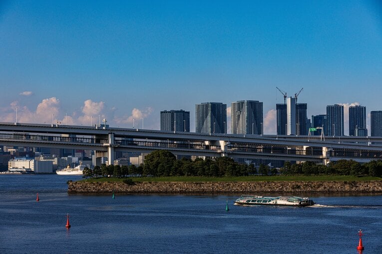 第6台場の右側、こちらが第3台場