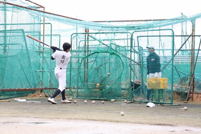 昨春は強豪・智弁学園をコールド勝ちで破ると夏も県大会でベスト8まで進出。普通の公立校である畝傍の躍進の理由は？　©Genki Taguchi