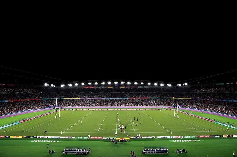 横浜国際で蘇ったトルシエの怒り。ラグビーの迫力は伝わっているか。<Number Web> photograph by Getty Images