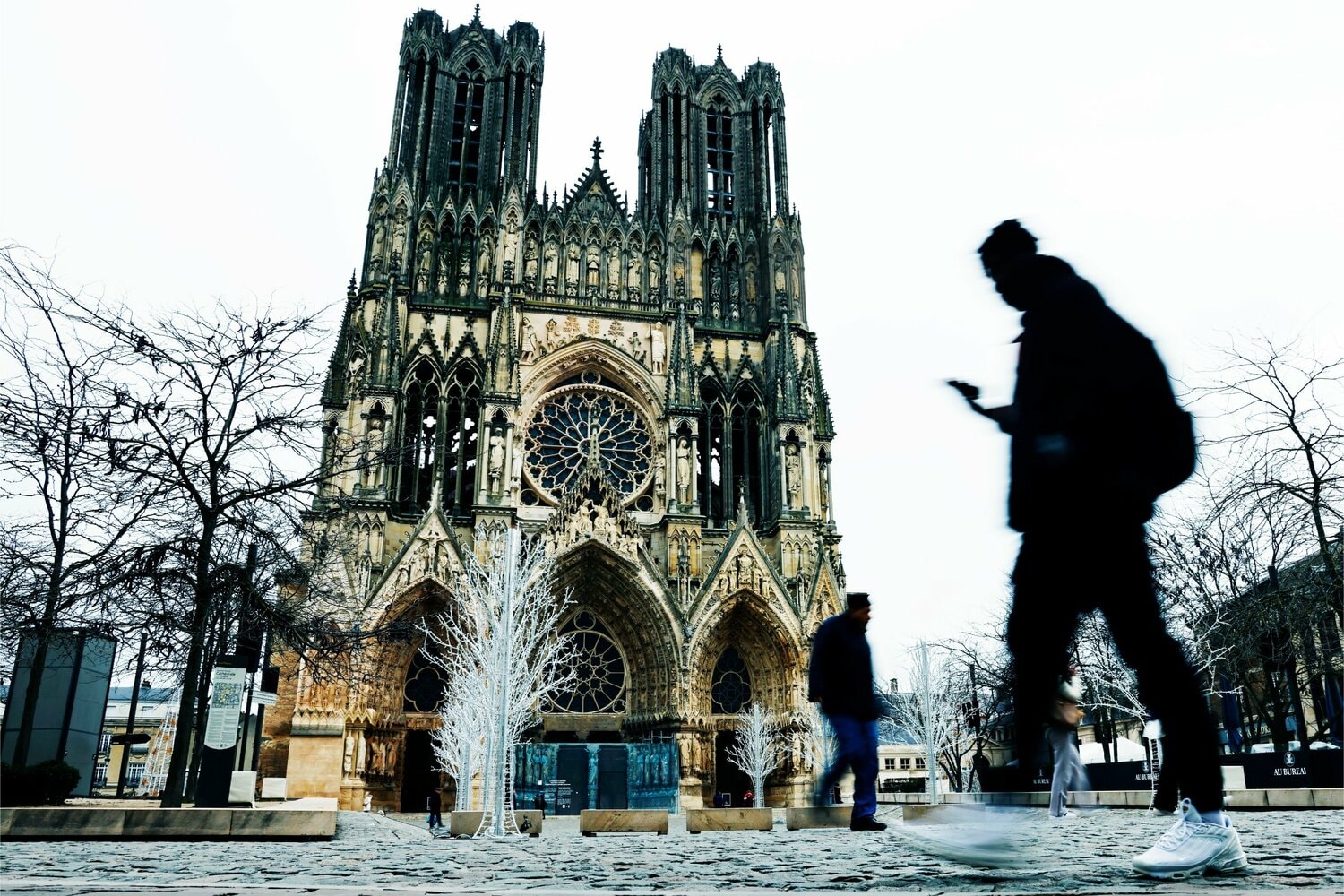 世界遺産であるランス・ノートルダム大聖堂