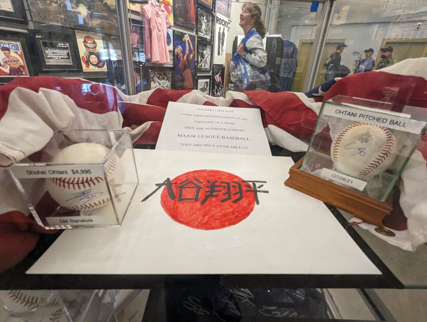 大谷翔平サインボール、4995ドル=約75万円 ©Aki