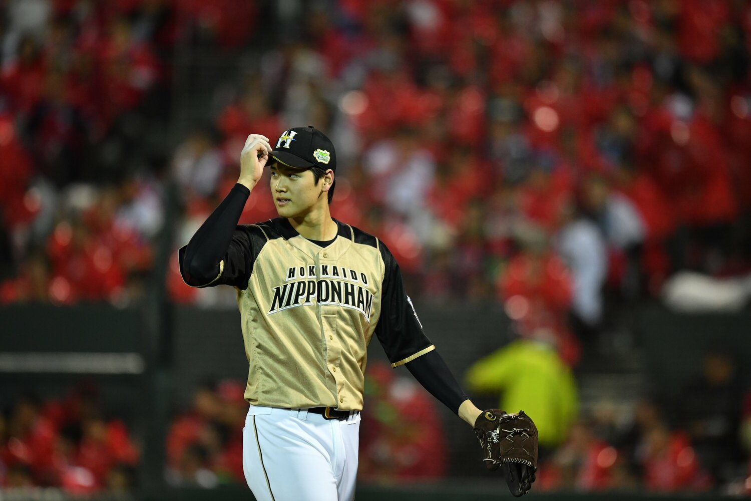 プロ4年目(2016年)の大谷翔平。日本一に輝くシーズンである ©BUNGEISHUNJU