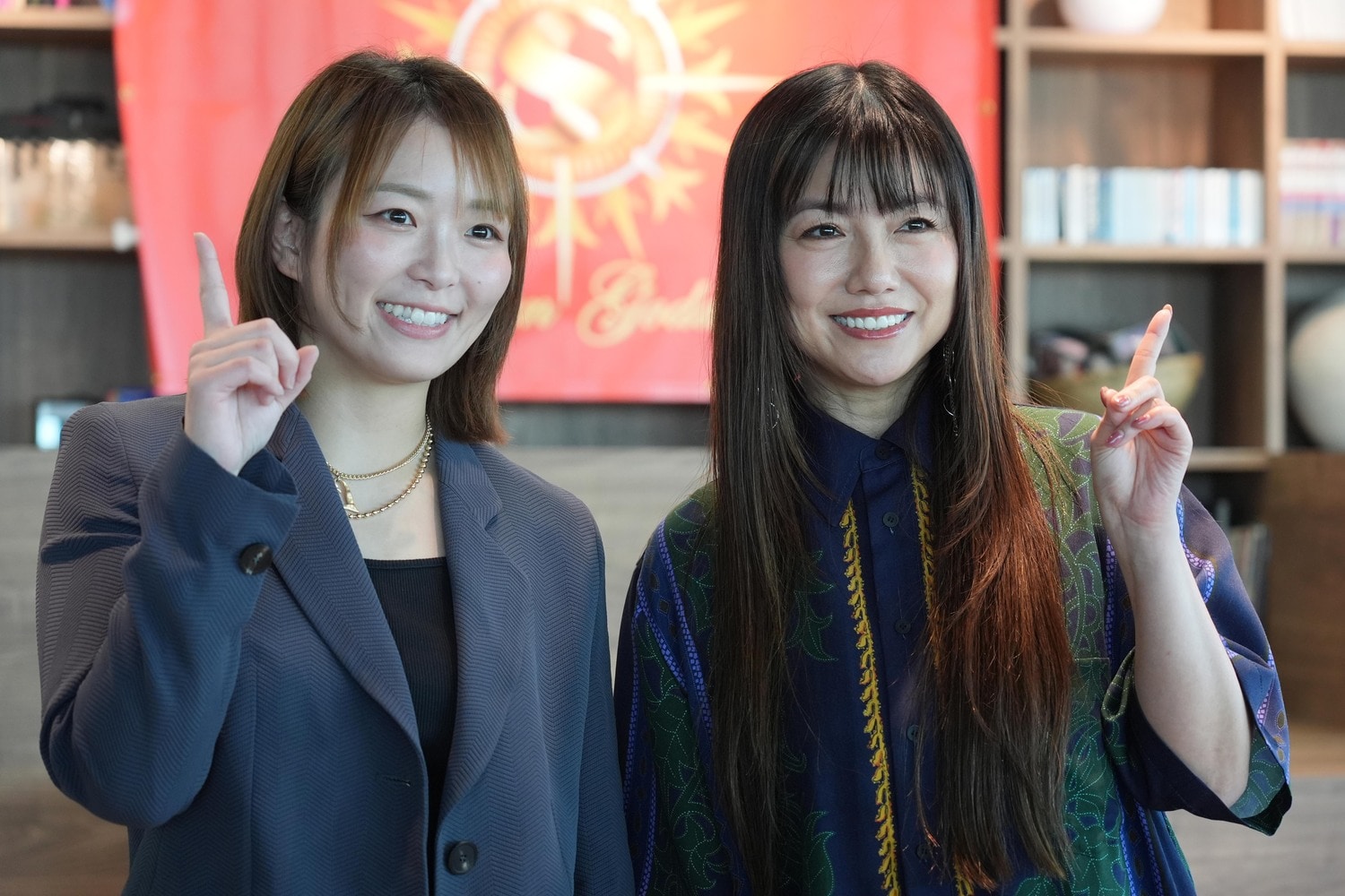 歌手の島谷ひとみと“タッグ”を結成したSareee　©Essei Hara