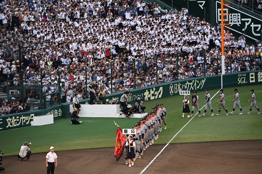 「栄冠は君に輝く」古関裕而が野球殿堂入りするまで…“慶応を生観戦”88歳名誉教授の記憶「“軍歌王”と言われたかもしれませんが」＜Number Web＞ photograph by Naoya Sanuki