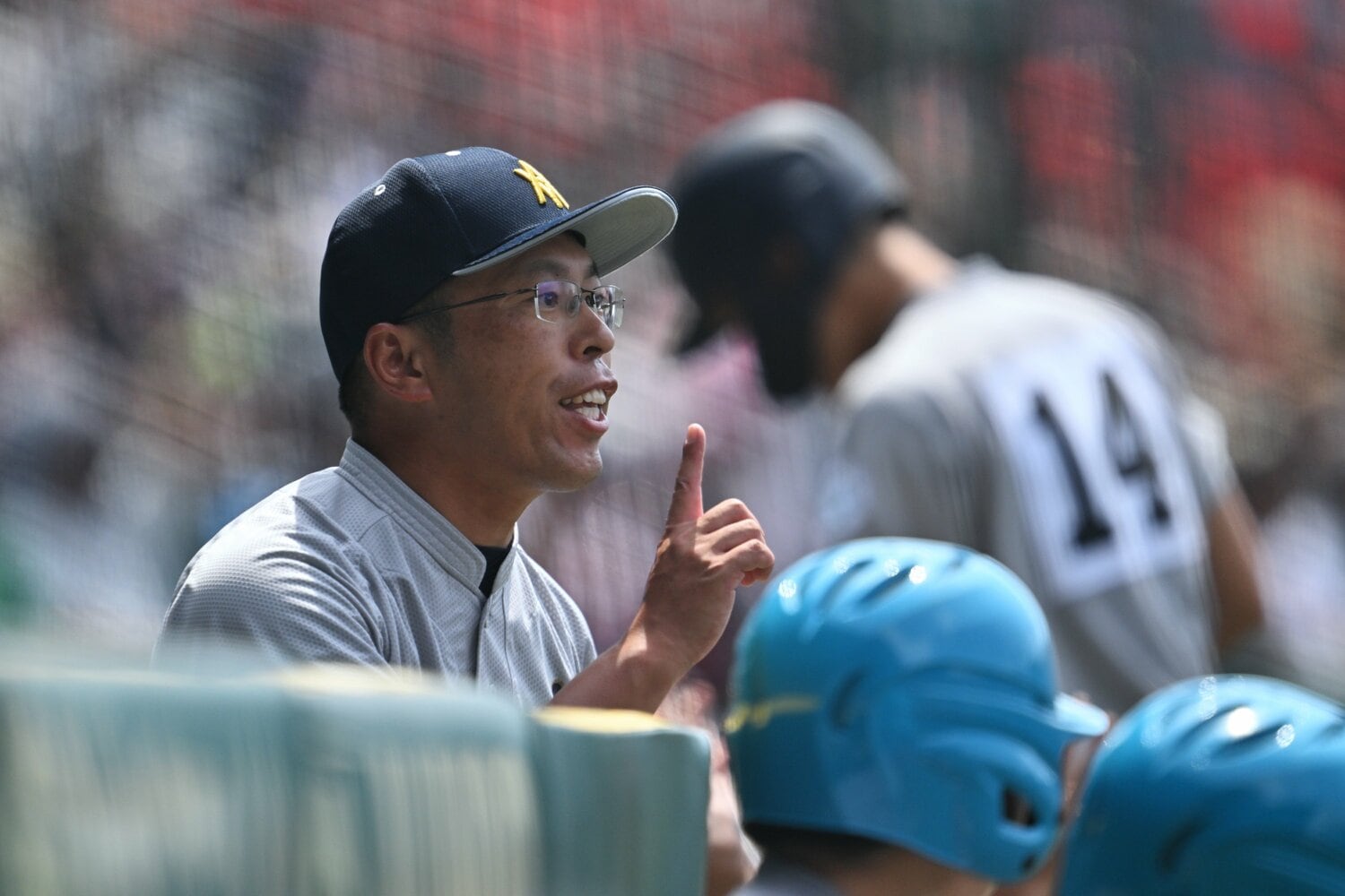 チームを率いた兜森監督 ©︎Hideki Sugiyama