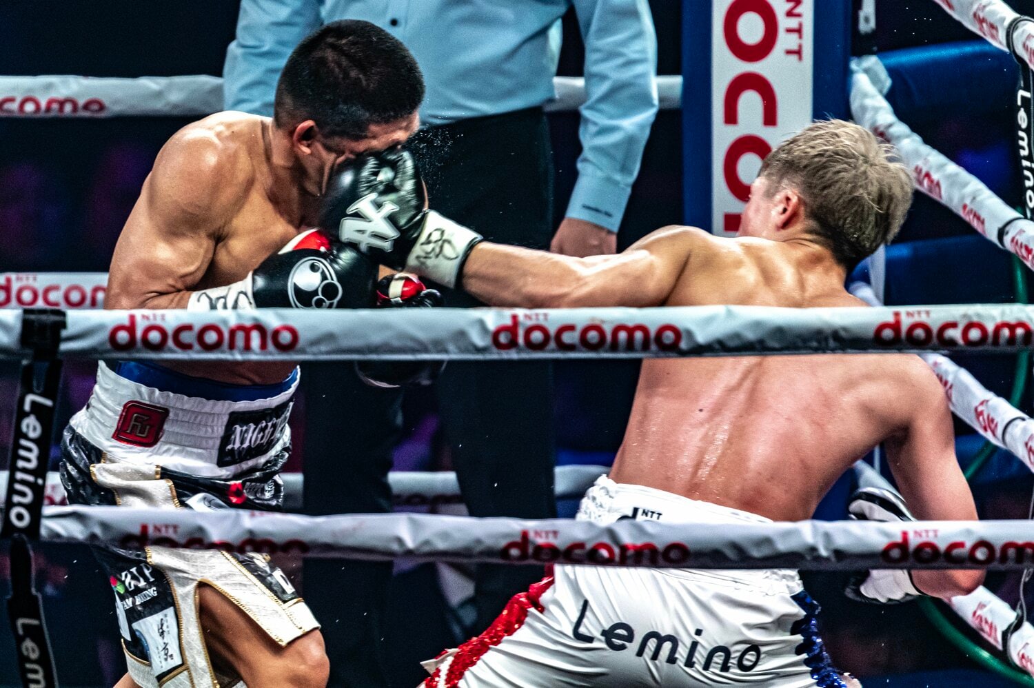 “ダメージの蓄積”が伝わる井上尚弥のパンチ　©︎Takuya Sugiyama