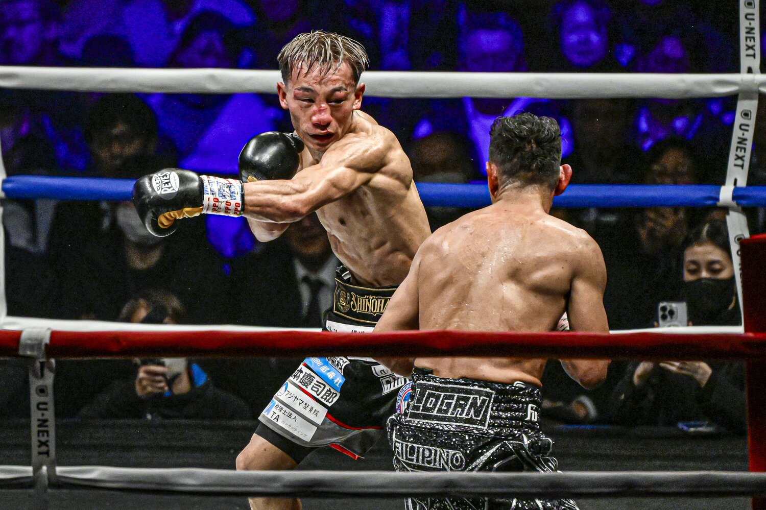 鼻を骨折しながらも、最後までスタミナを切らすことなく奮闘した　©︎Takuya Sugiyama