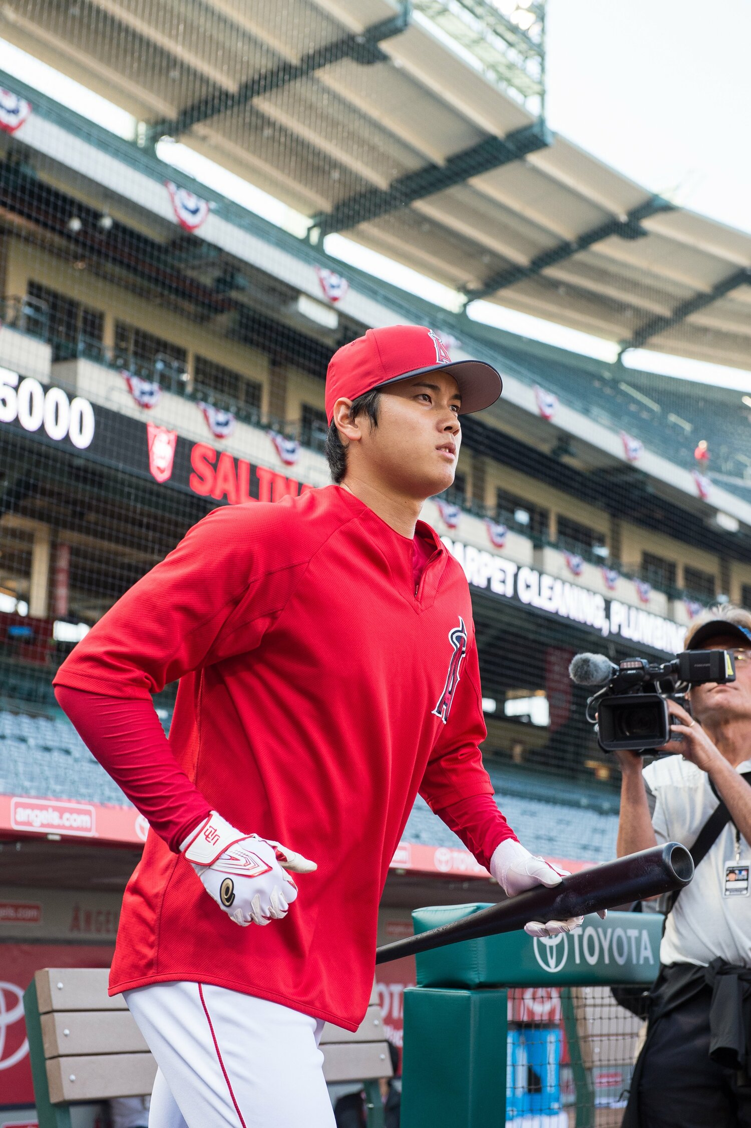 2018年(メジャー1年目)の大谷