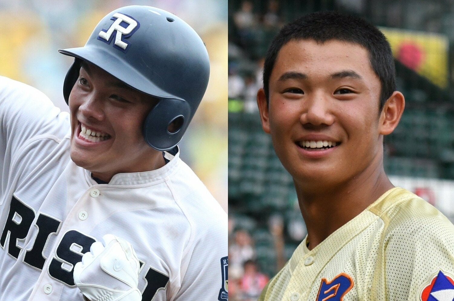 「あれを見て、プロではやっていかれへんと…」あの星稜・奥川恭伸を倒して日本一…履正社“伝説の主将”にプロを諦めさせた「衝撃の強肩」の持ち主＜Number Web＞ photograph by (L)JIJI PRESS、(R)Hideki Sugiyama