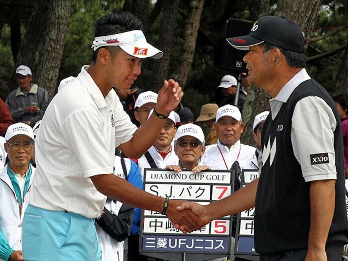 松山英樹を感嘆させた“緩急の差”。中嶋常幸が次代に伝える勝負師の魂。＜Number Web＞ photograph by NIKKAN SPORTS/AFLO