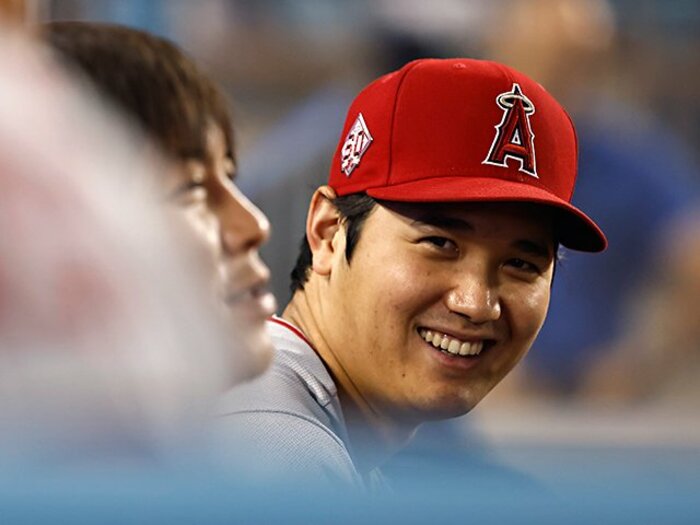 「大谷翔平のMVP間違いなし」アメリカでの高評価は成績でも明らか… 投打の進化が分かる四球数と「13.75」のスゴさ<Number Web> photograph by Getty Images