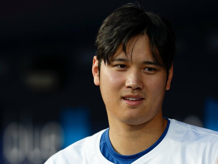 大谷翔平“父親リスト→愛娘誕生”吉報から1年…「フリーマン長男は練習参加」「トラウト息子は大谷と交流」一流メジャーリーガーゆえ育児も影響力大＜Number Web＞ photograph by Brandon Sloter/Getty Images