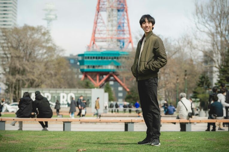 札幌にて　©Wataru Sato