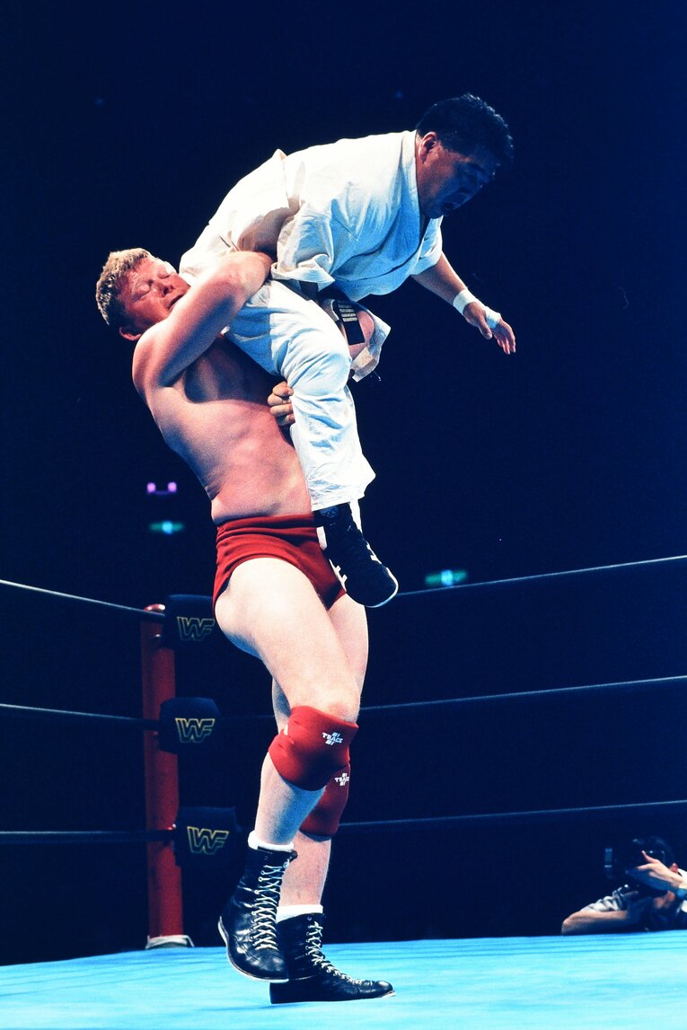 1994年5月8日。名古屋レインボーホールでのボブ・バックランド戦