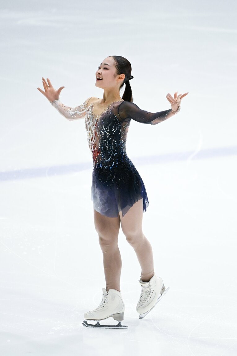 木下グループ杯、島田麻央のSP演技　©️Asami Enomoto