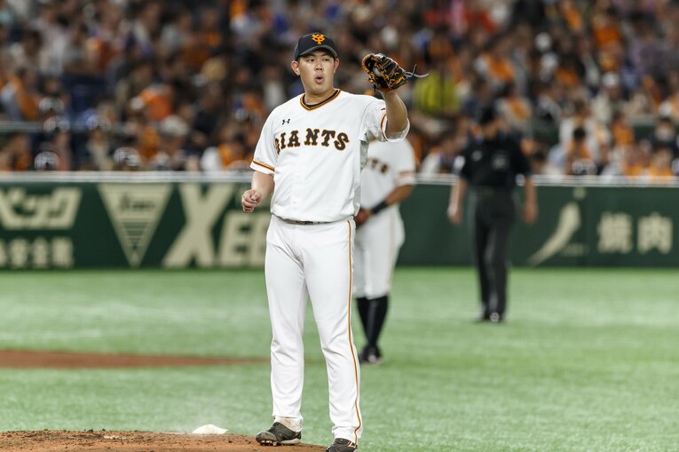 巨人時代の山口俊　©Kichi Matsumoto